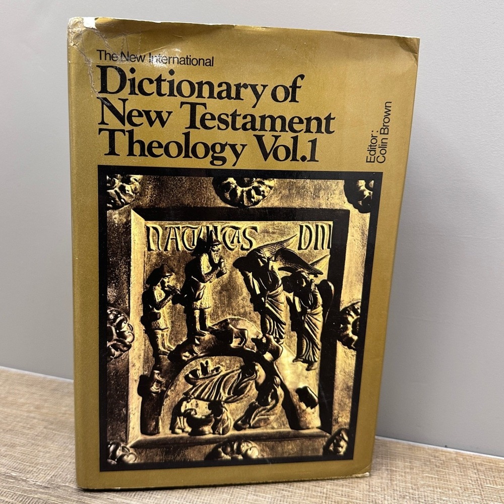 Dictionary of New Testament Theology Vol 1 A-F Colin Brown Zondervan Hardcover